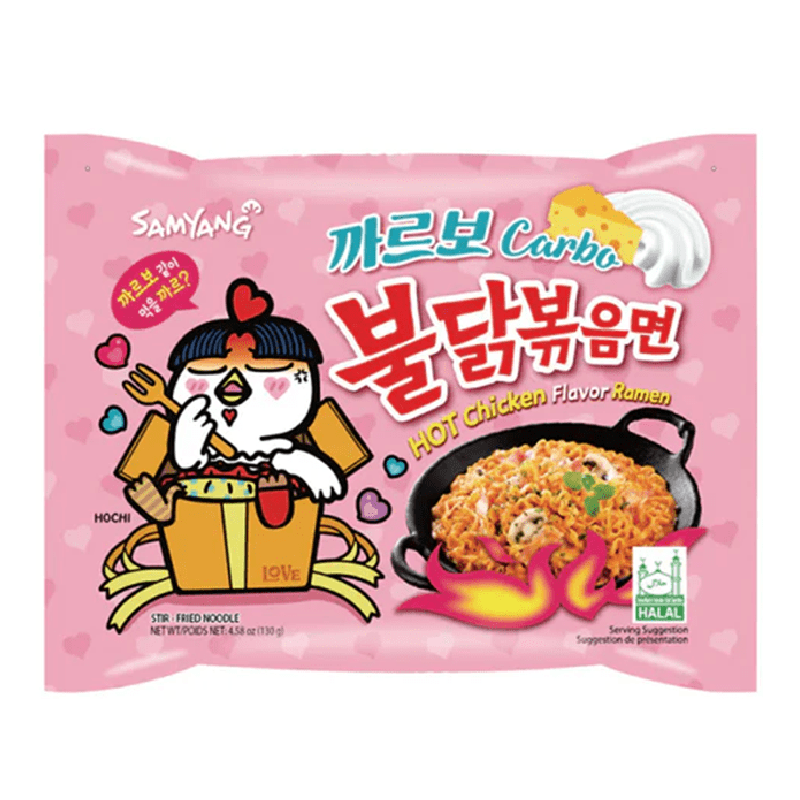 6*Nouilles instantanées saveur hot chicken 650g Buldak