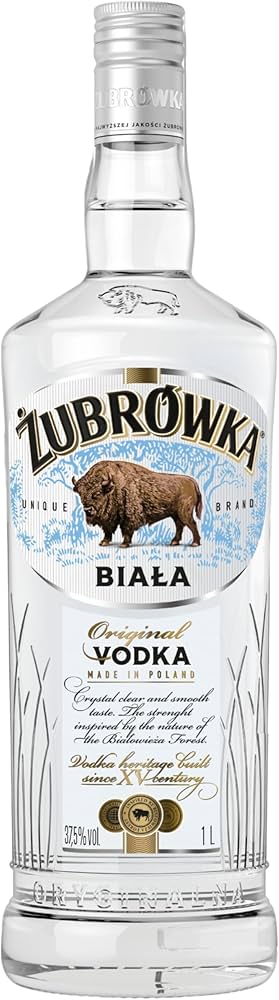 Zubrowka biala 37.5° 1l